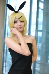 blonde_hair cosplay hairbow hair_clips isa jumper_shorts kagamine_rin tagme_song vocaloid rating:Safe score:1 user:nil!