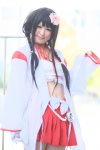 akira_(ii) cosplay kimono open_clothes original pleated_skirt sarashi skirt twin_braids rating:Safe score:0 user:nil!