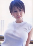 inside_misaki misaki_(ii) ponytail tshirt rating:Safe score:1 user:nil!