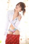 dgc_0852 dress_shirt kawamura_rika open_clothes panties shorts rating:Safe score:0 user:nil!