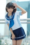 anegasaki_nene cosplay hiromichi love_plus pantyhose pleated_skirt sailor_uniform school_uniform skirt rating:Safe score:0 user:nil!