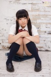 blouse izumi_hiyori kneesocks panties pleated_skirt school_uniform skirt twintails rating:Safe score:5 user:nil!