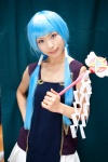 blue_hair cosplay hairband ibara kannagi nagi pleated_skirt skirt tank_top wand rating:Safe score:0 user:nil!