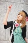 amnesia beret blonde_hair braids cosplay dress heroine_(amnesia) houtou_singi jacket rating:Safe score:0 user:nil!