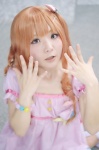 cosplay dress idolmaster idolmaster_cinderella_girls mei moroboshi_kirari orange_hair rating:Safe score:0 user:nil!