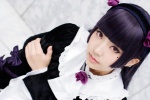 asae_ayato bows cosplay dress flowers gokou_ruri hairband ore_no_imouto_ga_konna_ni_kawaii_wake_ga_nai purple_hair red_eyes rating:Safe score:1 user:pixymisa