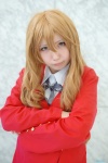 aisaka_taiga blazer blonde_hair blouse cosplay school_uniform toradora! uu rating:Safe score:0 user:nil!
