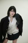 blazer blouse cardigan costume mizuhara_maho pleated_skirt school_uniform skirt rating:Safe score:0 user:nil!