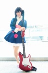 cosplay guitar kei k-on! nakano_azusa twintails yukata rating:Safe score:2 user:nil!