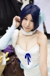 blue_hair choker cosplay detached_sleeves dress idolmaster kisaragi_momo miura_azusa rating:Safe score:0 user:pixymisa