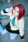 code_geass cosplay hinomura_uta kallen_stadtfeld red_hair school_uniform thighhighs rating:Safe score:0 user:Log
