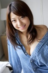 bed cleavage nakamura_shizuka open_clothes shirt ys_web_460 rating:Safe score:0 user:nil!