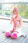 boots cosplay dress hairband mai_(ii) pink_hair tagme_character tagme_series thighhighs zettai_ryouiki rating:Safe score:0 user:nil!