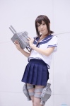 cosplay fubuki_(kantai_collection) kantai_collection neco pleated_skirt sailor_uniform school_uniform skirt rating:Safe score:0 user:nil!