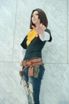 android_17 cosplay crossplay dragonball fuyu_tsugu jeans multi-colored_hair scarf tshirt rating:Safe score:0 user:nil!