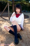 blouse himeno_yuuri kneesocks pleated_skirt school_uniform skirt sweater_vest rating:Safe score:0 user:nil!