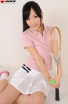 hamada_yuri pleated_skirt polo ponytail skirt socks tennis_racket rating:Safe score:0 user:nil!