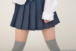 blouse nomura_aino pleated_skirt school_uniform skirt thighhighs tie zettai_ryouiki rating:Safe score:2 user:nil!