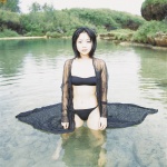 akiyama_nana bikini open_robe pond robe swimsuit wet rating:Safe score:1 user:nil!