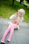 blonde_hair bloomers blouse cosplay dress hairband karneval thighhighs tsukumo yuzu rating:Safe score:0 user:nil!