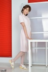4k-star_065 dress nurse nurse_uniform pantyhose tachibana_saki twin_braids white_legwear rating:Safe score:0 user:nil!