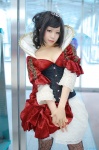 alice_in_wonderland cleavage corset cosplay dress pantyhose queen_of_hearts_(wonderland) shimotsuki_sato tiara rating:Safe score:1 user:nil!