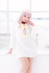 collar cosplay dress k neko_(k) pink_hair sweater_dress uriu rating:Safe score:4 user:nil!