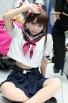 cosplay ichigo_100 kagami_sou kitaoji_satsuki pantyhose pleated_skirt sailor_uniform school_uniform skirt rating:Safe score:3 user:nil!