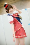 akb48 blouse cosplay hinomura_uta jacket miniskirt shinoda_mariko_(cosplay) skirt slip top_hat vest rating:Safe score:0 user:pixymisa