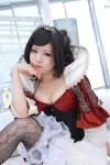 alice_in_wonderland cleavage corset cosplay dress pantyhose petticoat queen_of_hearts_(wonderland) shimotsuki_sato tiara rating:Safe score:3 user:pixymisa