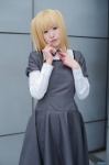 aoi_yuma blonde_hair cosplay crosscrossplay crossplay dress maria_holic school_uniform shidou_mariya twintails rating:Safe score:0 user:nil!