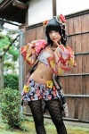 cosplay open_robe original pantyhose robe sarashi shorts zero_inch rating:Safe score:7 user:sweetdulzexx!