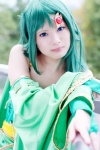 bodysuit cosplay detached_sleeves final_fantasy_iv green_hair miho rydia rating:Safe score:0 user:pixymisa