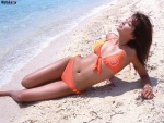 beach bikini cleavage nagasaki_rina ocean side-tie_bikini swimsuit wet rating:Safe score:2 user:nil!