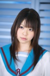 asahina_mikuru cosplay katou_mari sailor_uniform school_uniform suzumiya_haruhi_no_yuuutsu rating:Safe score:0 user:nil!