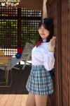 blouse bookbag pleated_skirt school_uniform skirt yamaguchi_yumena rating:Safe score:0 user:nil!