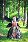 cosplay dress dungeon_and_fighter elbow_gloves gloves mage tomiaaaaaaa white_hair wings rating:Safe score:0 user:DarkSSA