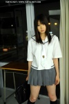 arimori_miyu bookbag kneesocks pleated_skirt sailor_uniform school_uniform skirt tokyo-hot_e501 rating:Safe score:1 user:nil!
