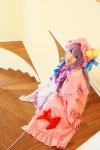 amatsuka_miyu cosplay dress hat patchouli_knowledge purple_hair robe thighhighs touhou rating:Safe score:0 user:nil!