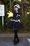 apron corset cosplay gloves hairband maid maid_uniform original plushie ribbon_tie thighhighs tier_skirt yuki_akina rating:Safe score:0 user:pixymisa