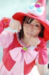cosplay detached_sleeves dress glasses sakuma_rinko so_(mod) vest witch_hat yondemasuyo_azazel-san rating:Safe score:1 user:nil!