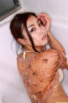 bathroom bathtub bikini_top blouse dgc_0879 open_clothes ponytail swimsuit wet yashiro_minase rating:Safe score:0 user:nil!