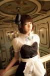 apron asai_mami blouse corset cosplay hat maid maid_mix maid_uniform miniskirt original skirt rating:Safe score:0 user:nil!