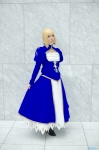 blonde_hair boots cosplay dress fate/series fate/zero saber sasa rating:Safe score:0 user:nil!