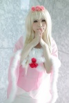 blonde_hair cosplay flowers gown shirayuki_himeno sleeping_beauty sound_horizon rating:Safe score:2 user:pixymisa