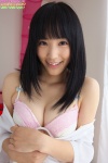 bed bikini_top blouse cleavage costume hamada_yuri open_clothes school_uniform swimsuit rating:Safe score:0 user:nil!