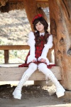 beret boots cosplay dress heterochromia rozen_maiden ruwell suiseiseki thighhighs rating:Safe score:3 user:mock