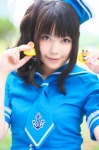 apron blouse cosplay kaieda_kae original side_ponytail waitress waitress_uniform rating:Safe score:0 user:nil!