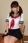 akiha_chihiro pleated_skirt rq-star_575 sailor_uniform school_uniform skirt skirt_lift twintails rating:Safe score:2 user:nil!
