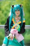 aqua_hair cosplay hatsune_miku kimono sumomo tagme_song twintails vocaloid rating:Safe score:0 user:nil!